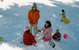 雪あそび