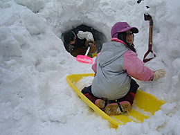 雪あそび