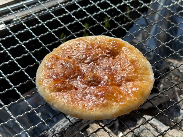せんべい焼き画像